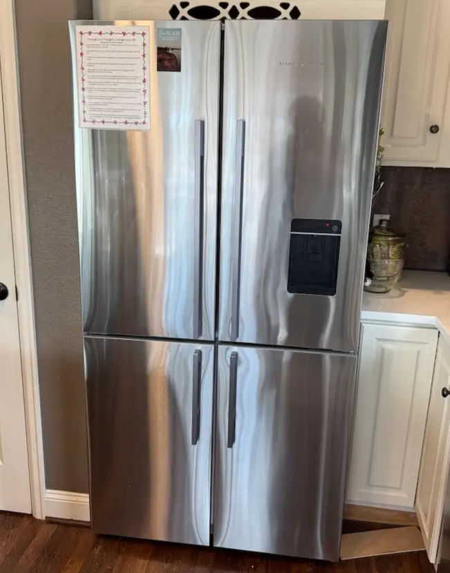 Refrigerator evaporator fan replacement repair in Denver restoring proper cooling and airflow