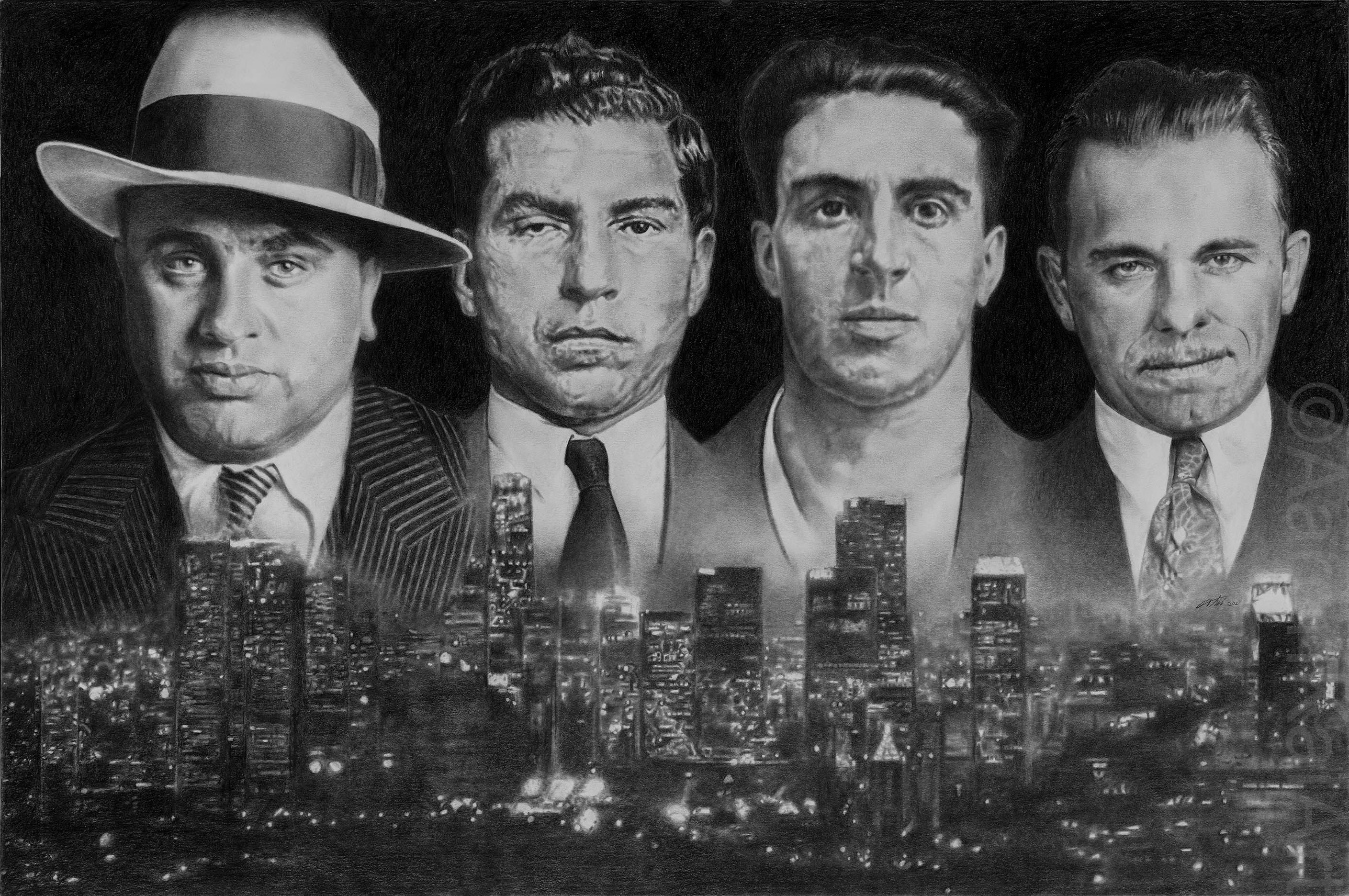 "MOBSTERS" 24 x 36 Print