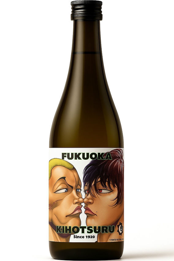 刃牙博！　基峰鶴のコラボ酒 刃牙+基峰鶴 コラボ