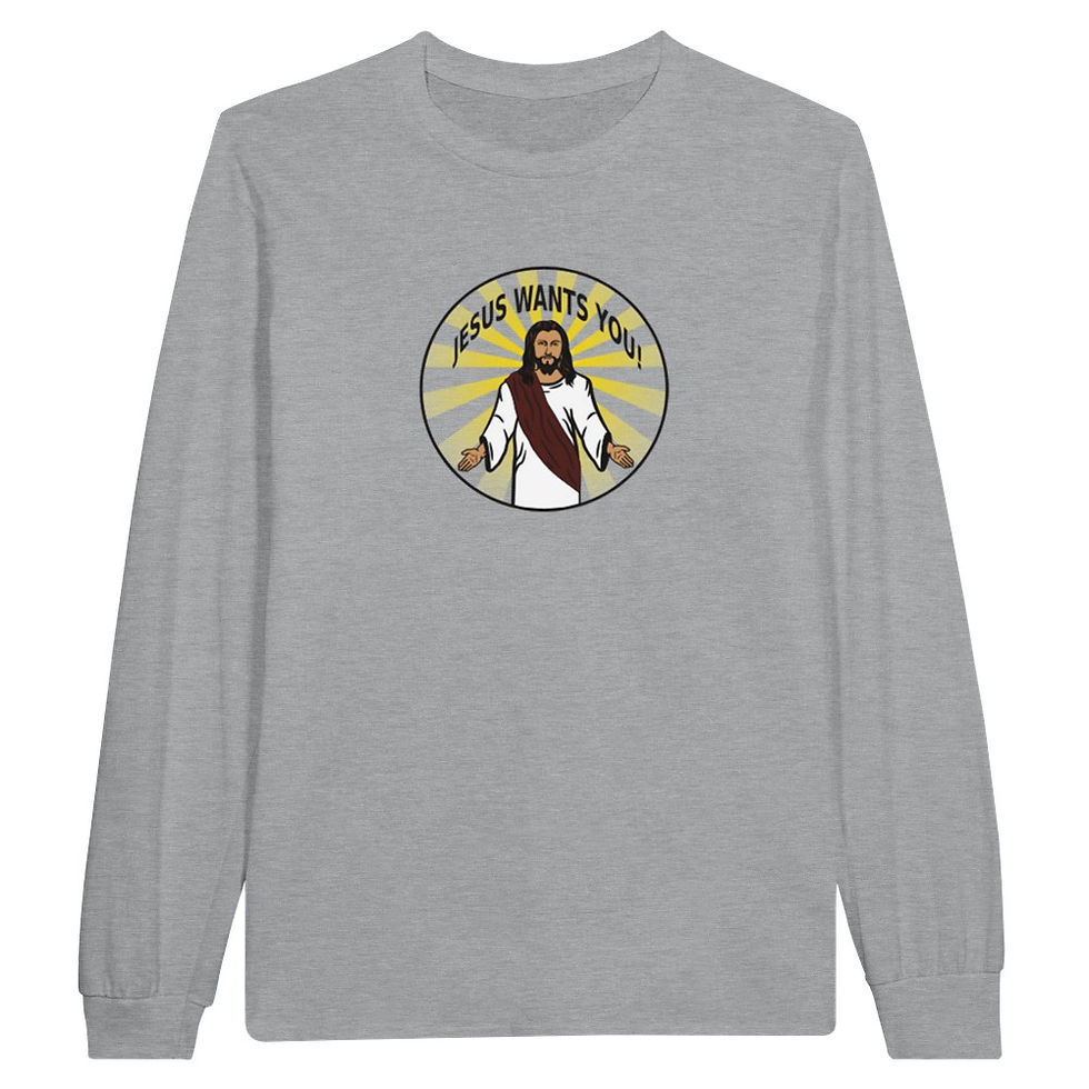Thumbnail: Coffee For Christ Double-Sided Long Sleeve T-Shirt
