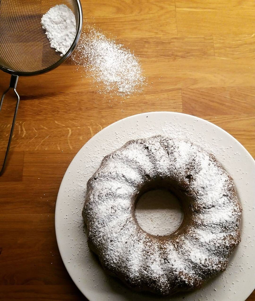 veganer Nuss-Mohn-Kuchen