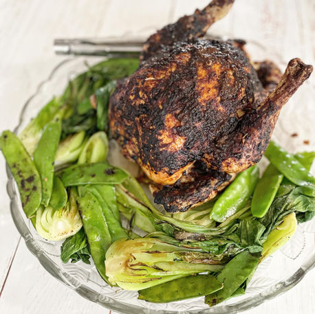 honey miso roast chicken