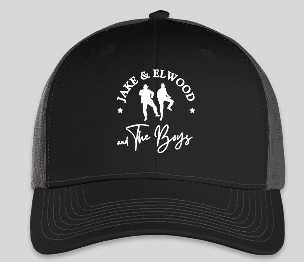 Jake & Elwood and The Boys Mesh Trucker Hat – Snapback Edition