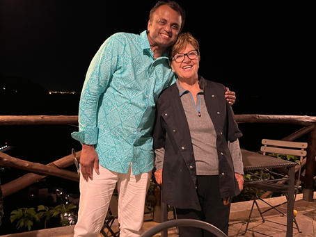 Evening in Amalfi at Villa Rina