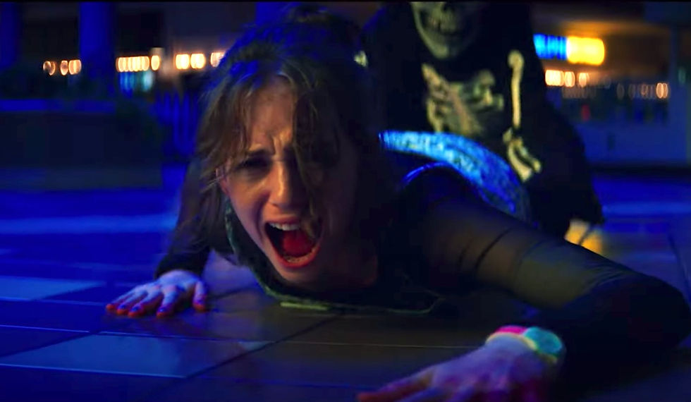 Maya Hawke in Fear Street: Part One - 1994 (2021) directed by Leigh Janiak.