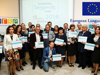 Certyfikat "European Language Label" / European Language Label certificate