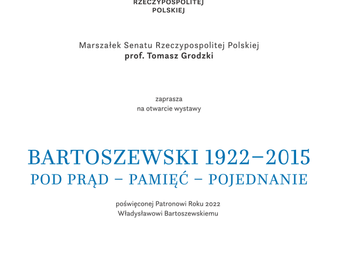 Bartoszewski 1922-2015. Pod prąd - Pamięć - Pojednanie