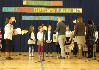 Wręczenie nagród w konkursie / Presentation of awards in the competition