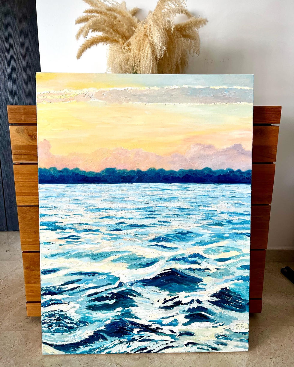 sunrise painting