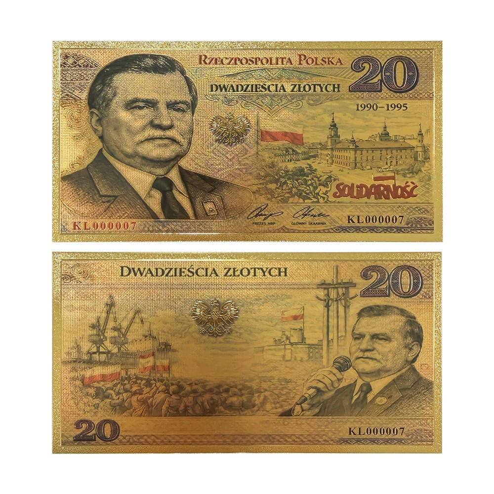 Banknot Kolekcjonerski „Lech Wałęsa – Prezydent RP 1990–1995”