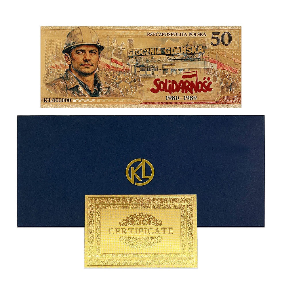Miniatura: Banknot kolekcjonerski "Solidarność"