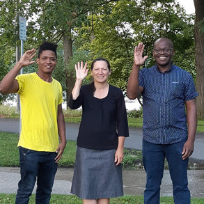 Baptism of Danielle, Canadian disciple of Prophet Kacou Philippe