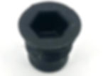 Injector Rear Plug w/ O-Ring, E-Feed V2 Powder Injector