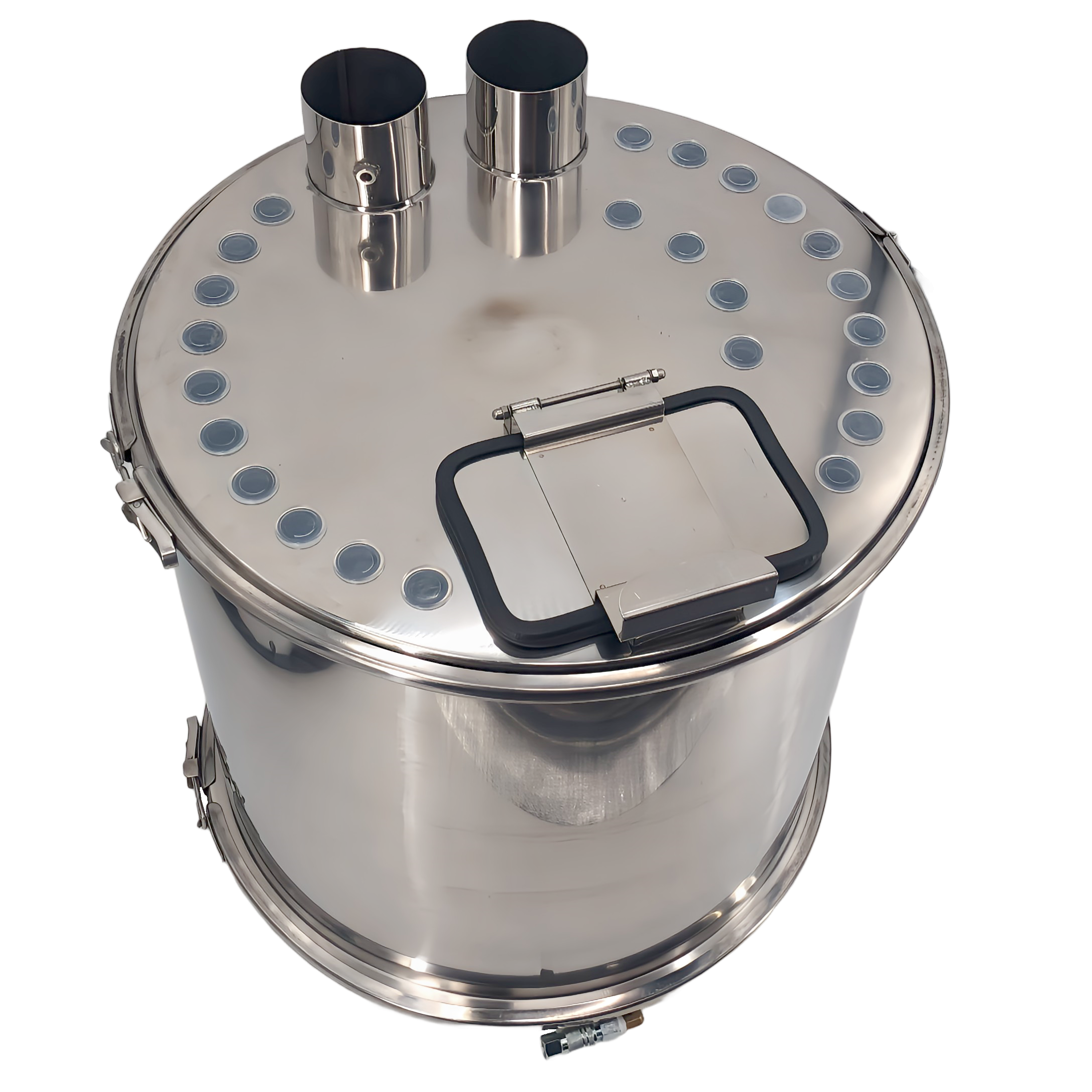 150lb Powder Hopper/Fluidizer