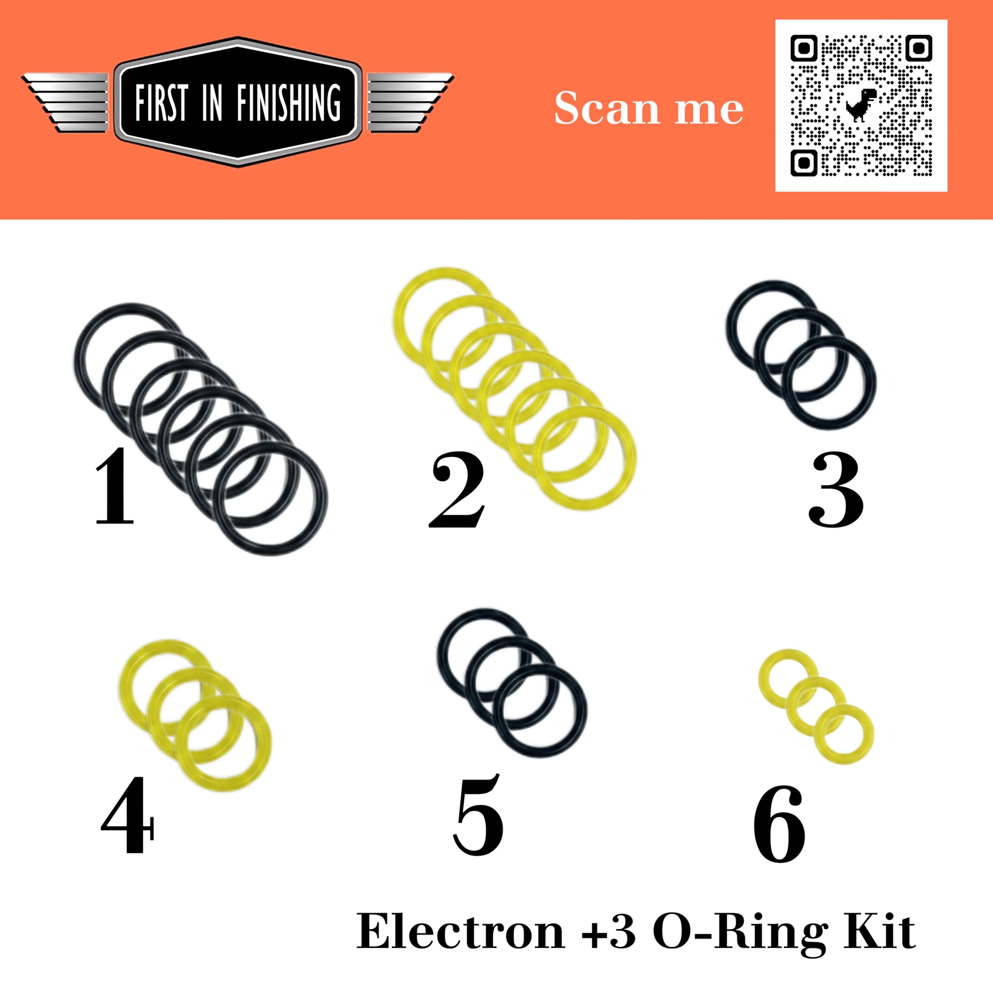 Electron +3 O-Ring Kit