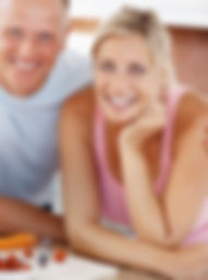 Happy Couple in Kitchen