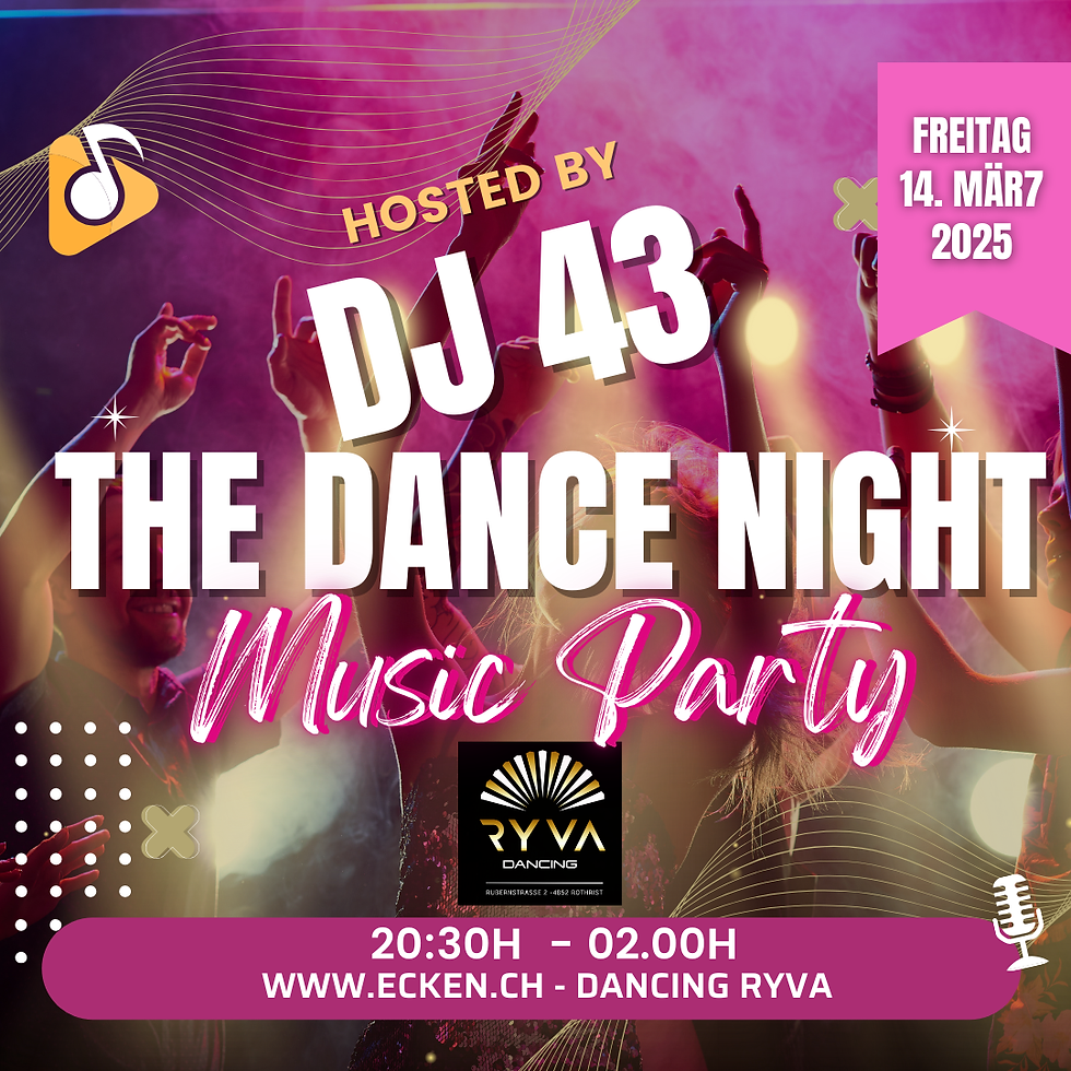 THE DANCE NIGHT BY DJ 43