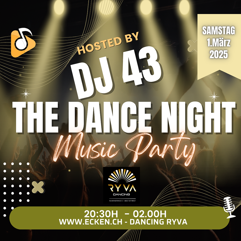 THE DANCE NIGHT BY DJ 43