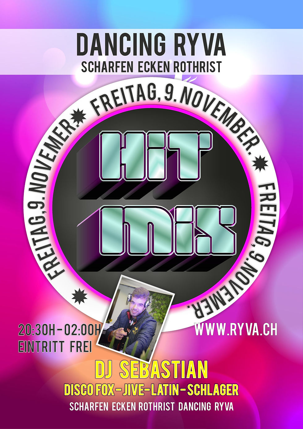Hit Mix Party mit DJ Sebastian