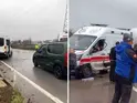Sakarya Akyazı’da ambulans ile işçi servisi çarpıştı: 11 yaralı