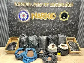 İstanbul’da kahveye emdirilmiş 374 kilo 600 gram uyuşturucu yakalandı