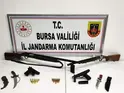 Bursa’da silah operasyonu: 2 gözaltı