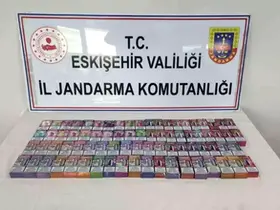 Eskişehir’de faturasız elektronik sigara ve parfüm operasyonu