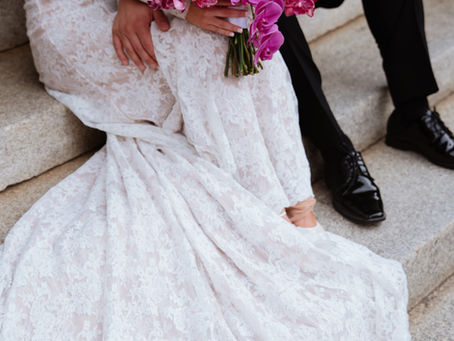 Who Says You Can’t Wear White After Labor Day? It's a Wedding!