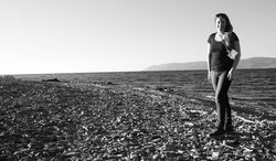 Volunteers on the beach
