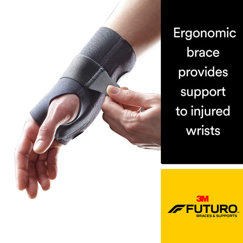 FUTURO™ Compression Stabilizing Wrist Brace, 48400ENR, Right Hand