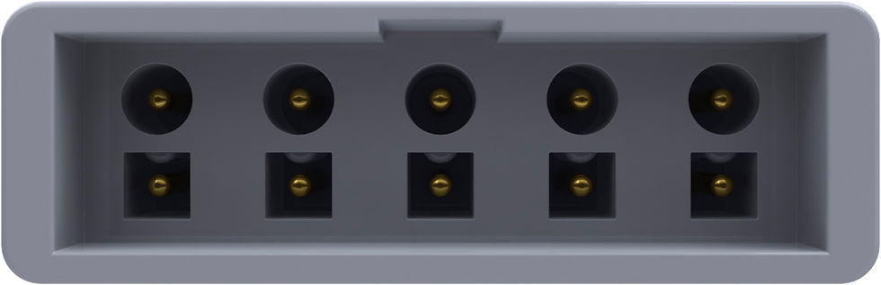 ECG Monitoring Cable, 5-Lead, Philips Twin Pin, With Yokemate LWS®, 1 EA AA5C90