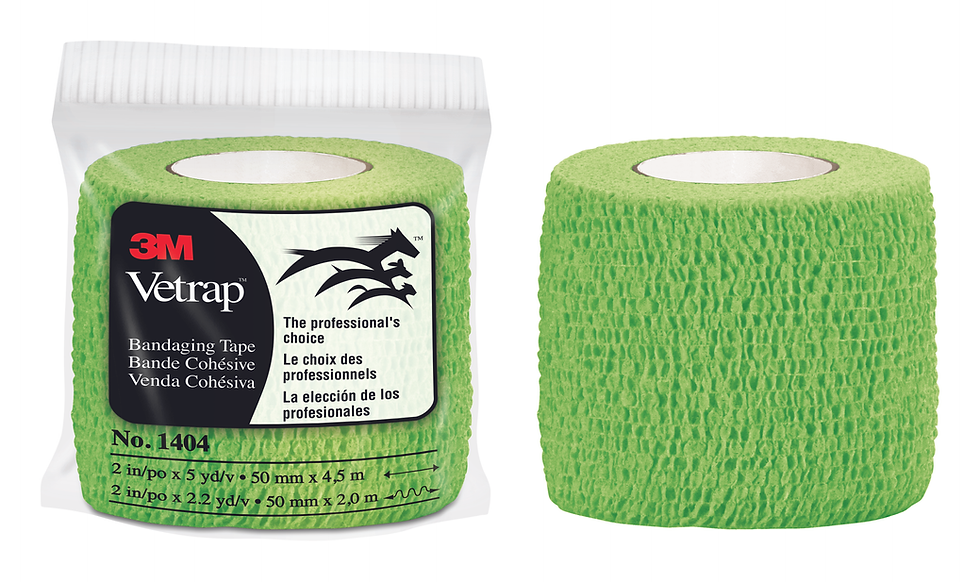 3M™ Vetrap™ Bandaging Tape, 1404LG Lime Green, 18 rolls/box