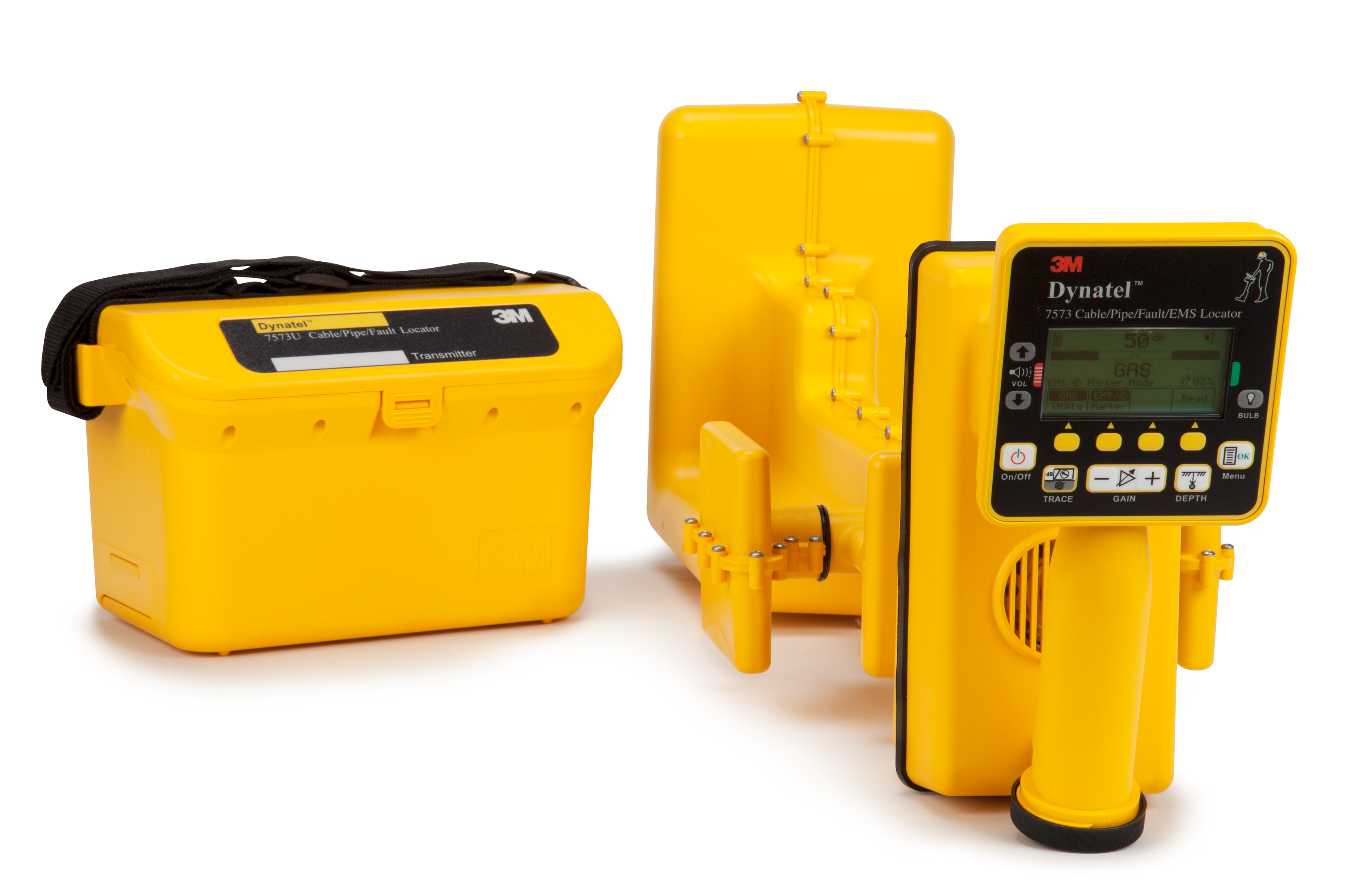3M™ Dynatel™ 7550-ID/U12 Pipe/Cable/EMS Locator Utility 4.5" Coupler 12W