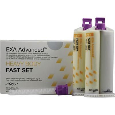 EXA Advanced™ VPS Impression Material 2 Pack Heavy Body, Fast Set
