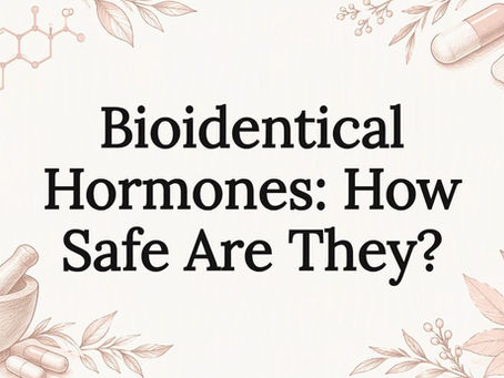 Hormone therapy title card with sketched details
