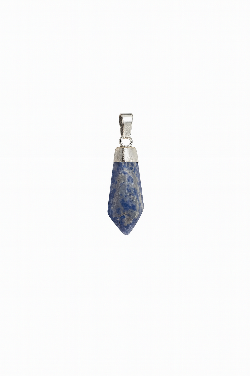 Sodalite Diamond Necklace