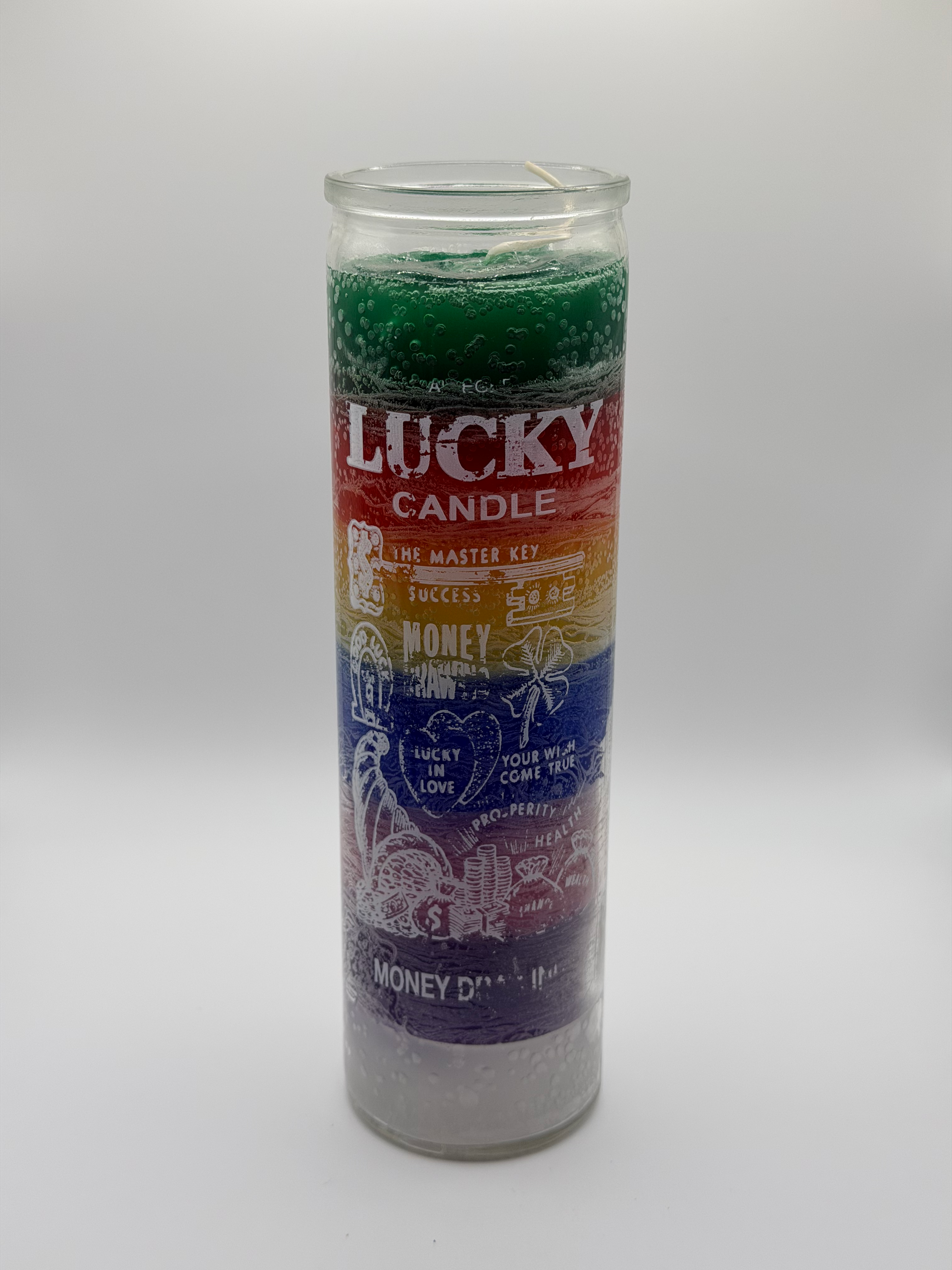 Money Drawing 7 Day Candle (7 colors)