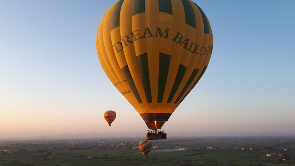 Volar sobre Egipto es una sensación que se queda contigo para siempre.