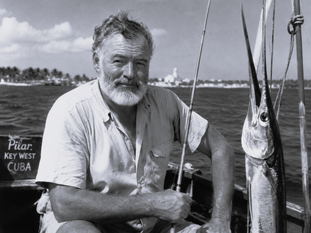 Hemingway: el navegante solitario del litoral cubano.