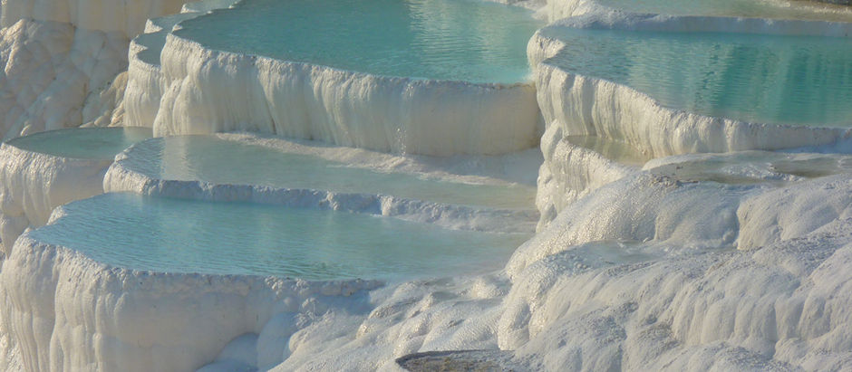 Pamukkale es de las vistas más sorprendentes de Turquía.