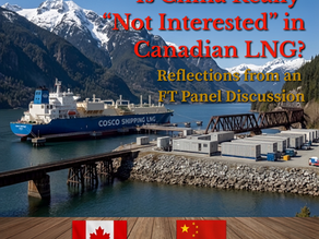 Is China Really "Not Interested" in Canadian LNG?