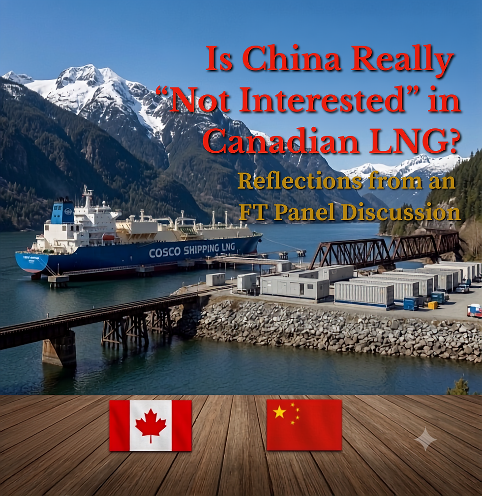 Is China Really "Not Interested" in Canadian LNG