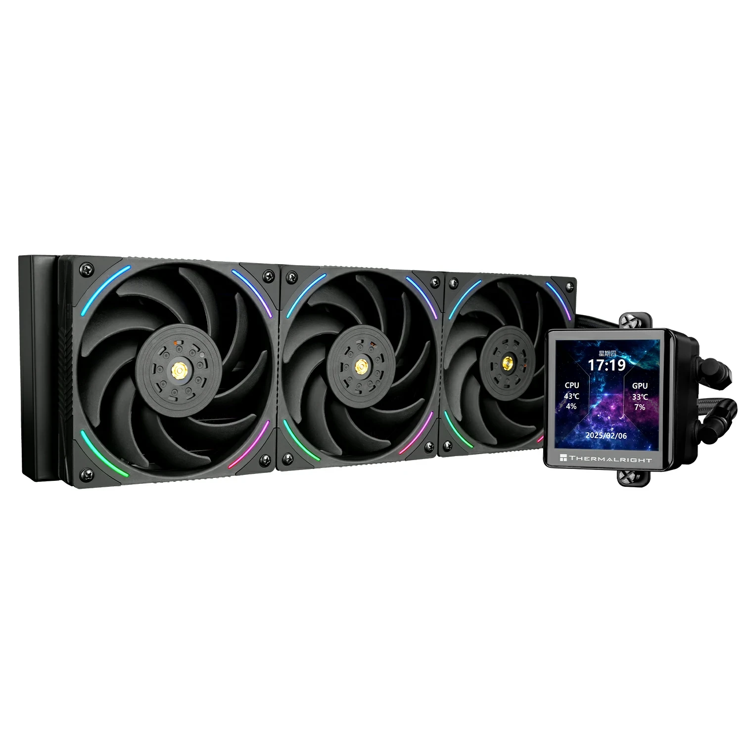 Thermalright Frozen Vision 360 ARGB BLACK V2, With Screen 2.88 inch