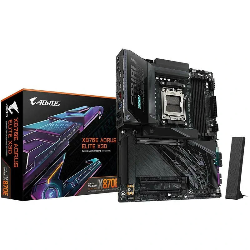 Gigabyte X870E AORUS ELITE X3D AMD AM5 ATX Motherboard