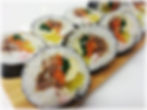 043 Beef Kimbap (소고기 김밥, 牛肉紫菜包饭)