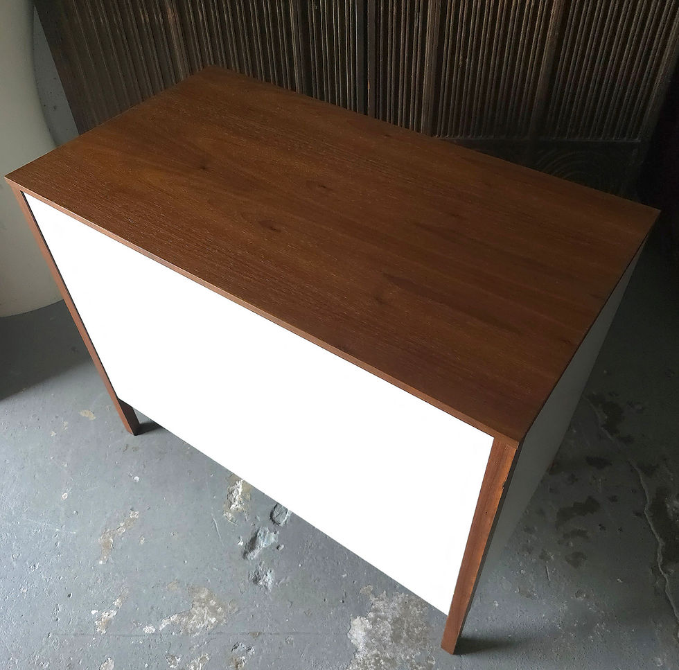 Thumbnail: Vintage Knoll 3 Drawer Cabinet