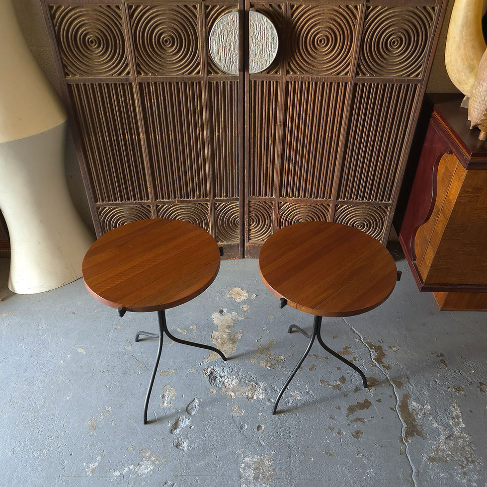 Thumbnail: Mahogany Tripod Tables