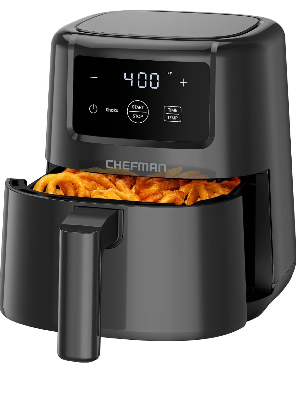 CHEFMAN 2 Qt Mini Air Fryer – Digital Space-Saving Compact Air Fryer with Nonsti
