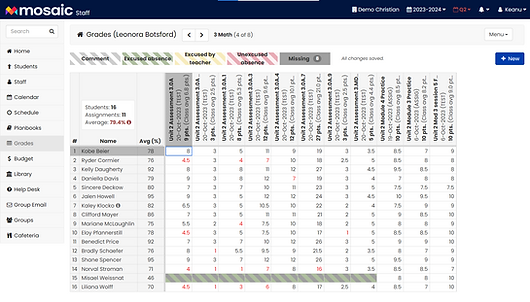 GradeBooks Desk Site