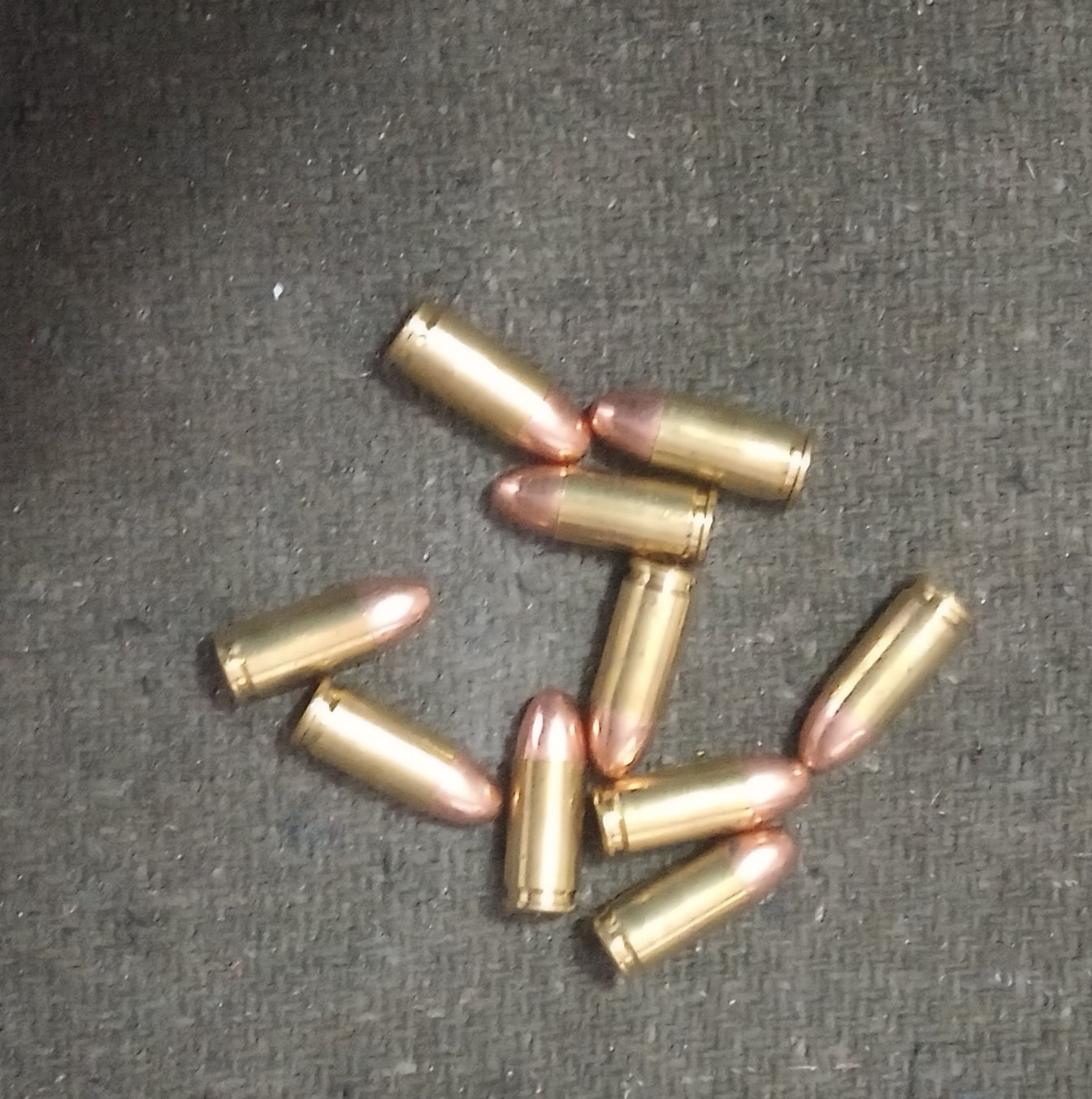 Dummy Ammo Ten Round Pack: 9mm Parabellum